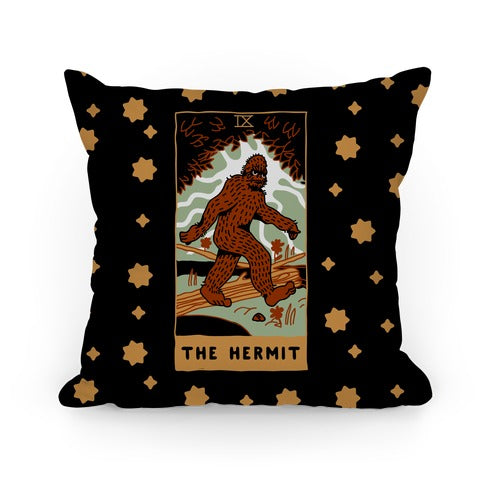 The Hermit (Bigfoot) Pillow